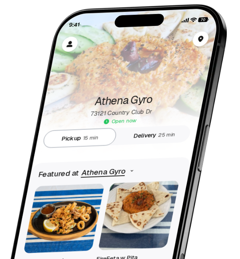 Athena Gyro app preview